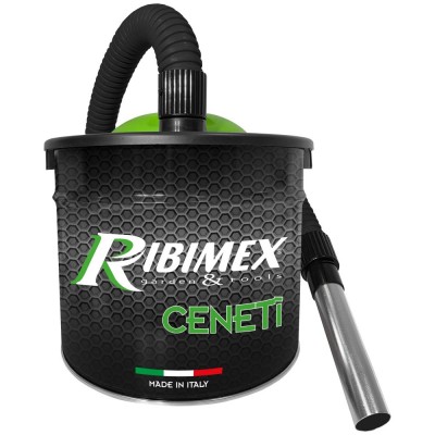 Elektrische aszuiger Ribimex, Model Cenetì, Capaciteit 15 L - Stofzuigers voor as en filters