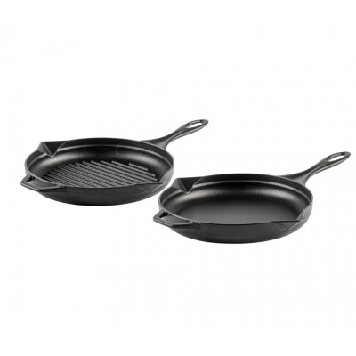 Gietijzer Set uit 2 delen Hosse, Black Onyx - Productenvergelijking