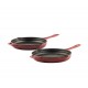 Gietijzer Set uit 2 delen Hosse, Rubin | Gietijzeren pan set |  |