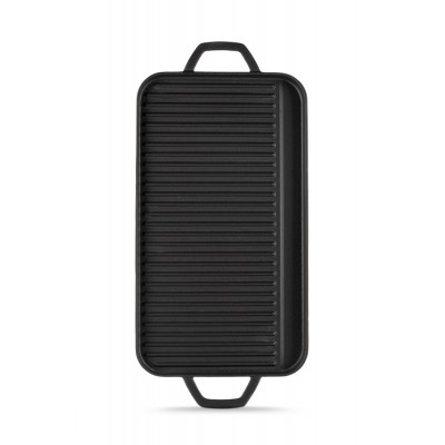 Grote gietijzeren grillplaat Hosse, 25x44cm - Productenvergelijking