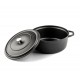 Gietijzer Set uit 3 delen Hosse, Black Onyx | Gietijzeren pan set |  |