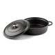 Gietijzer Set uit 3 delen Hosse, Black Onyx | Gietijzeren pan set |  |