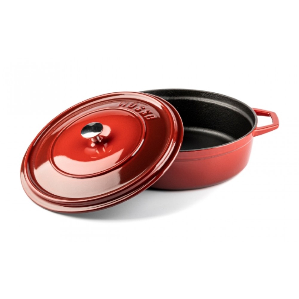 Gietijzer Set uit 3 delen Hosse, Rubin | Gietijzeren pan set |  |
