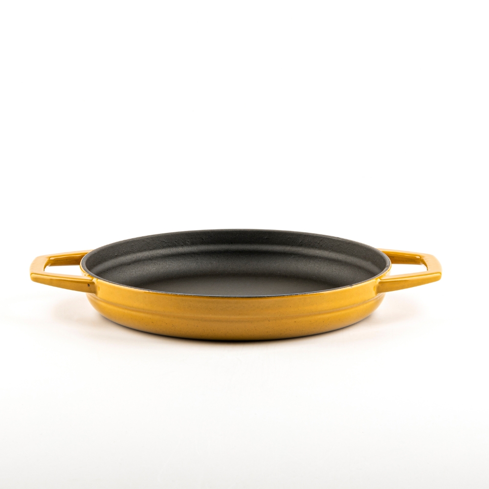 Gietijzer Set uit 2 delen parts Hosse, Dijon | Gietijzeren pan set |  |
