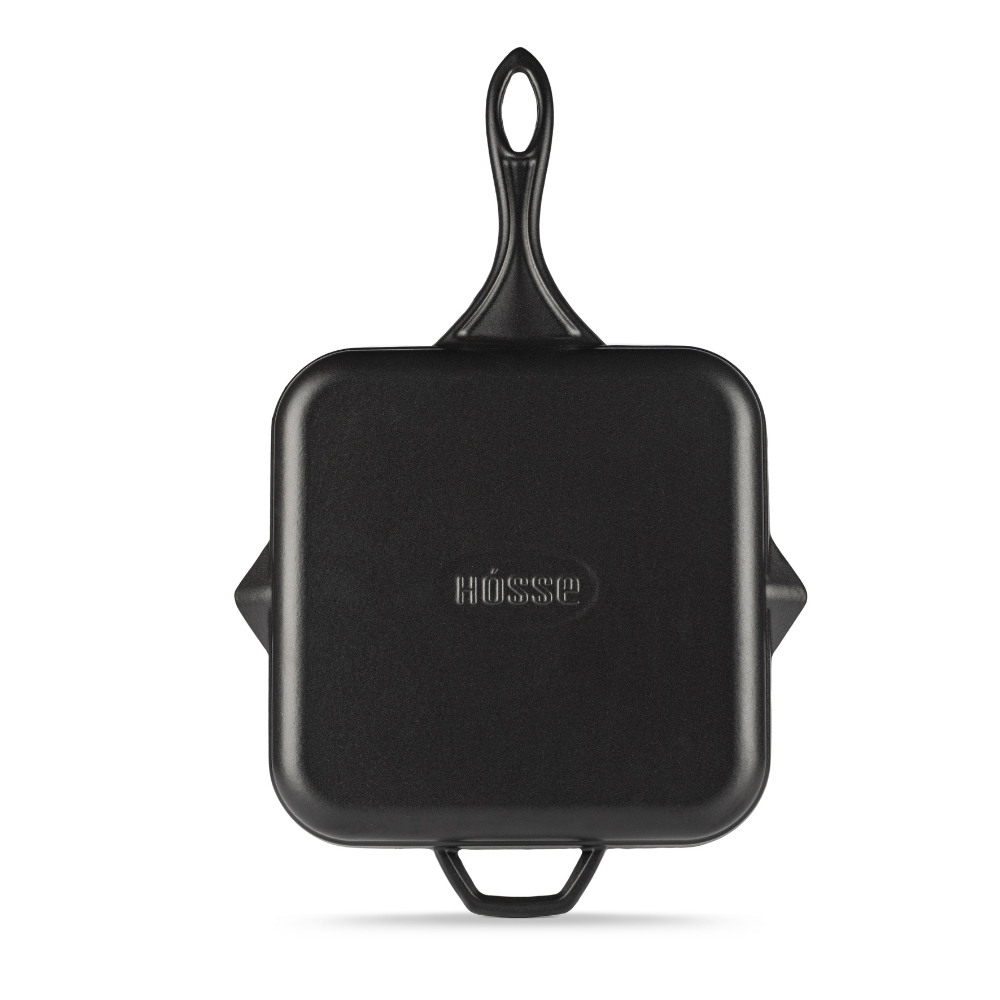 Gietijzer Set uit 2 delen Hosse, Black Onyx | Gietijzeren pan set |  |