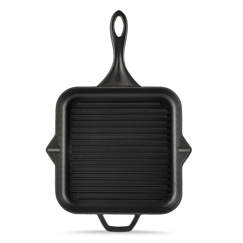 Gietijzer Set uit 2 delen Hosse, Black Onyx | Gietijzeren pan set |  |