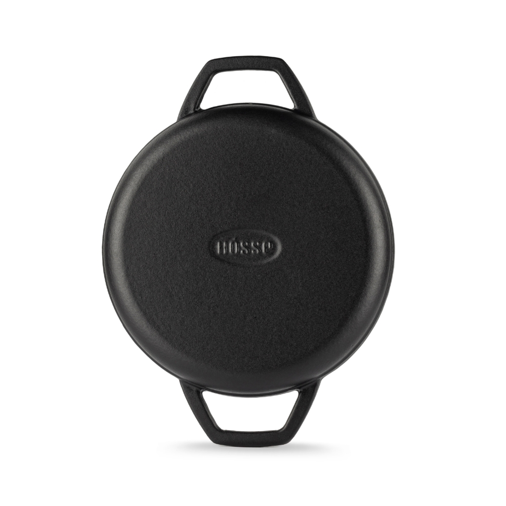 Gietijzer Set uit 3 delen Hosse, Black Onyx | Gietijzeren pan set |  |