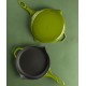 Gietijzer Set uit 3 delen Hosse, Bamboo | Gietijzeren pan set |  |