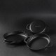 Gietijzer Set uit 2 delen Hosse, Black Onyx | Gietijzeren pan set |  |