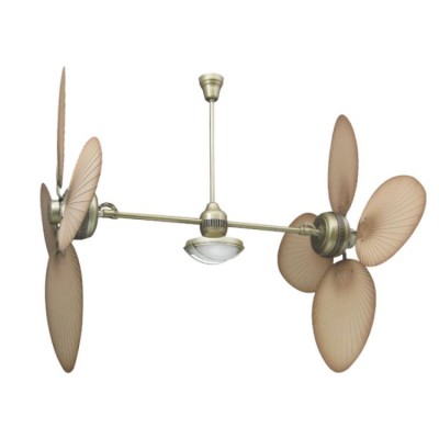 Plafond ventilator met verlichting 4TS52HABOL - Ventilatoren
