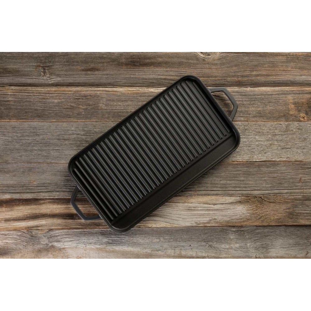 Grote gietijzeren grillplaat Hosse, 25x44cm | Alle producten |  |