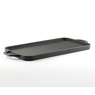Grote gietijzeren grillplaat Hosse, 25x44cm - Productenvergelijking