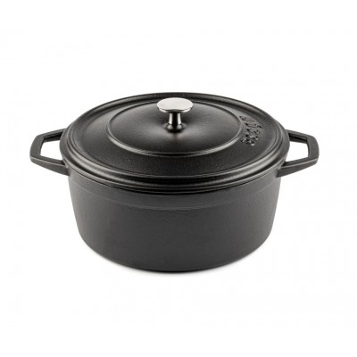 Diepe gietijzeren pot Hosse, Black Onyx, Ф24 - Productenvergelijking