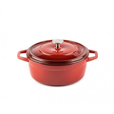 Diepe gietijzeren pot Hosse, Rubin, Ф20 - Productenvergelijking