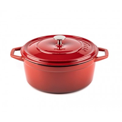 Diepe gietijzeren pot Hosse, Rubin, Ф24 - Productenvergelijking