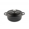 Diepe gietijzeren pot Solagio, Black Onyx, Ф20