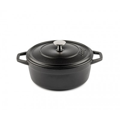 Diepe gietijzeren pot Hosse, Black Onyx, Ф20 - Productenvergelijking