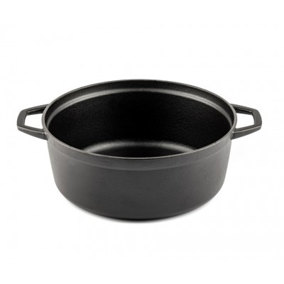 Diepe gietijzeren pot Hosse, Black Onyx, Ф28 - Productenvergelijking