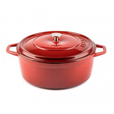 Diepe gietijzeren pot Hosse, Rubin, Ф28 - Productenvergelijking