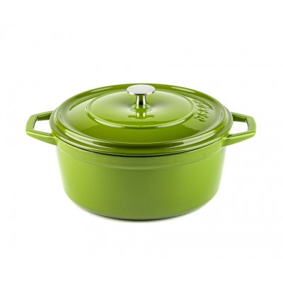 Diepe gietijzeren pot Hosse, Bamboo, Ф24 - Productenvergelijking