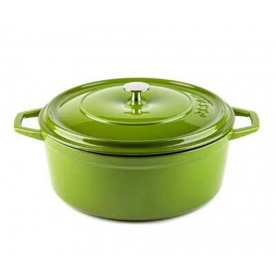 Diepe gietijzeren pot Hosse, Bamboo, Ф28 - Productenvergelijking
