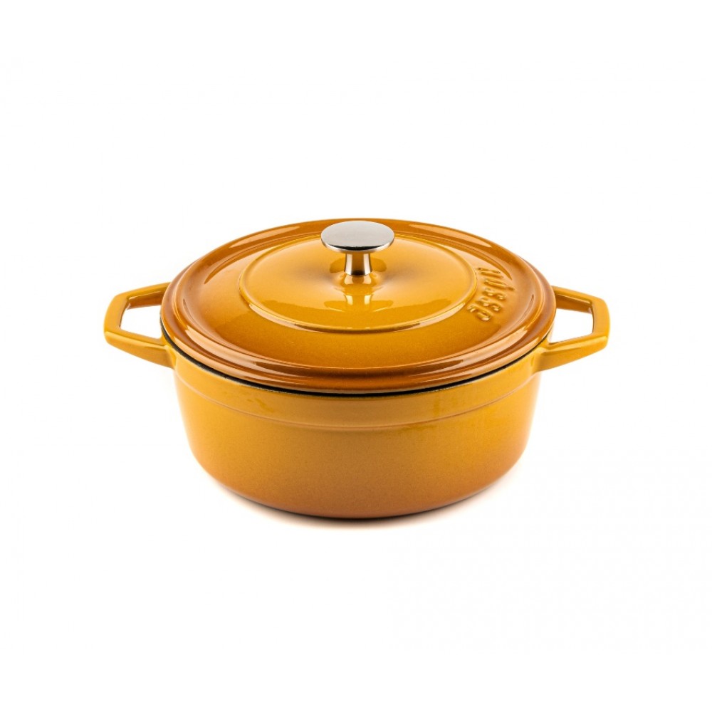 Diepe gietijzeren pot Hosse, Dijon, Ф20