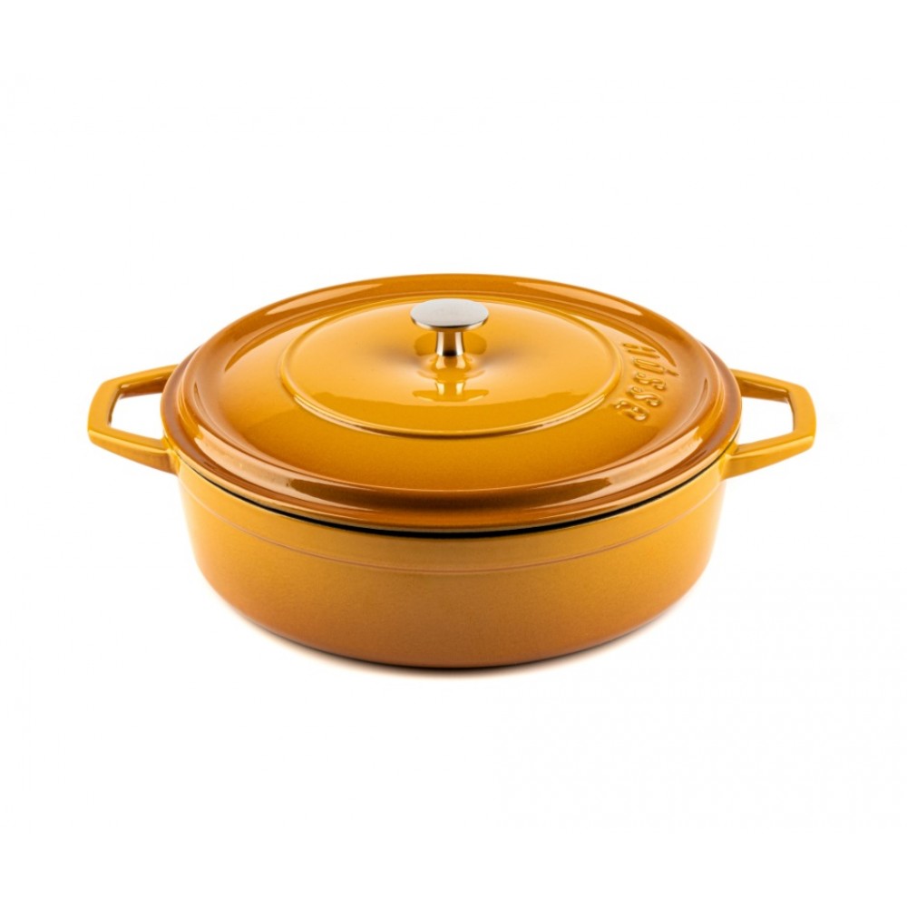 Ondiepe gietijzeren pot Hosse, Dijon, Ф26