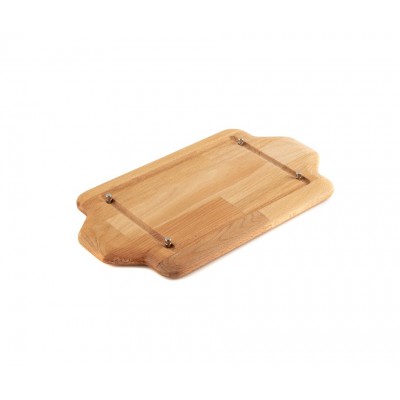 Houten onderzetter voor mini gietijzeren plaat Hosse HSDDHP1522 - Hosse