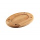 Houten onderzetter voor ovaal bord Hosse HSOISK2533, 25x33cm | Alle producten |  |