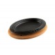 Houten onderzetter voor ovaal bord Hosse HSOISK2533, 25x33cm | Alle producten |  |