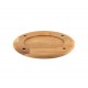 Houten onderzetter voor ovaal bord Hosse HSOISK2533, 25x33cm | Alle producten |  |