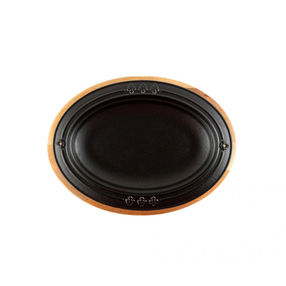 Houten onderzetter voor ovaal bord Hosse HSOISK2533, 25x33cm | Alle producten |  |