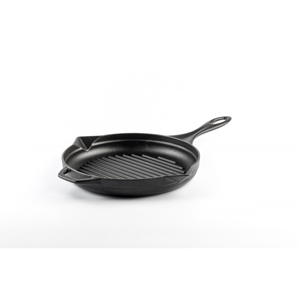 Gietijzer Set uit 2 delen Hosse, Black Onyx | Gietijzeren pan set |  |