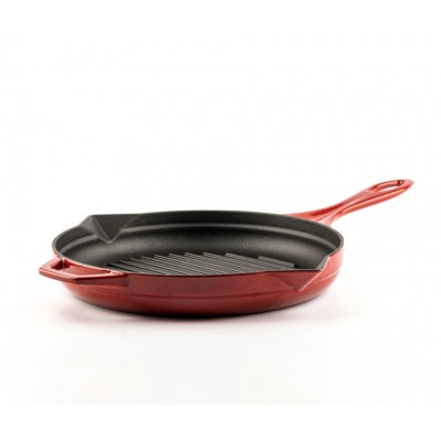 Geëmailleerde grillpan gietijzer Hosse, Rubin, Ф24cm - Productenvergelijking