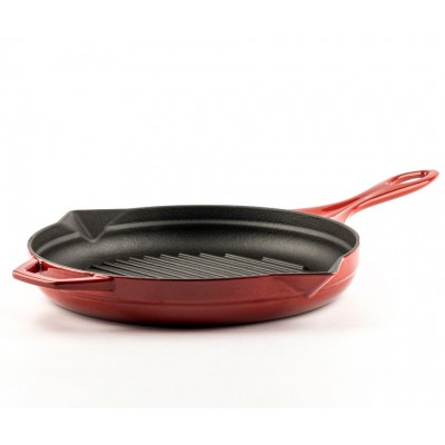Geëmailleerde grillpan gietijzer Hosse, Rubin, Ф28cm - Productenvergelijking