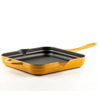 Geëmailleerde grillpan gietijzer Hosse, Dijon, 28х28cm - Productenvergelijking