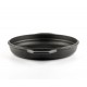 Geëmailleerde grillpan gietijzer  Hosse, Black Onyx, Ф22cm | Platte gietijzeren pan | Gietijzeren pan |