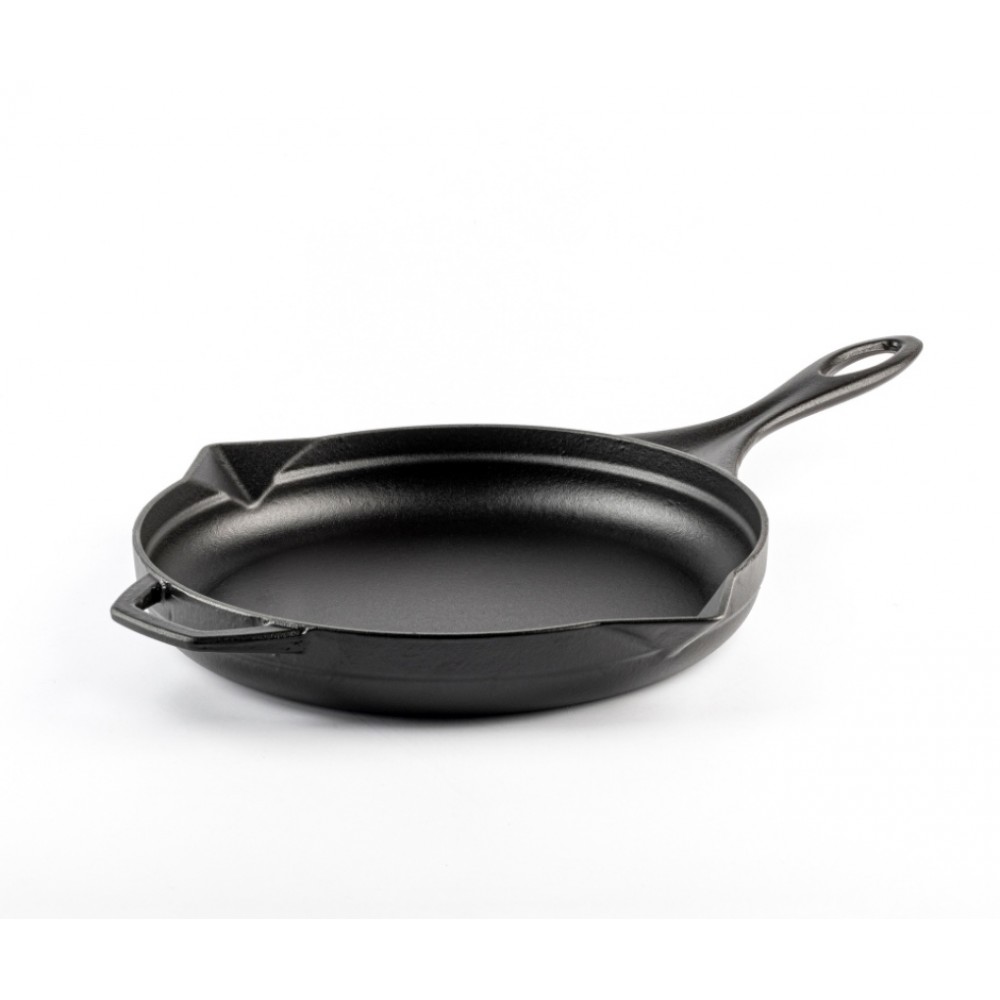 Geëmailleerde gietijzeren pan Hosse, Black Onyx, Ф24cm