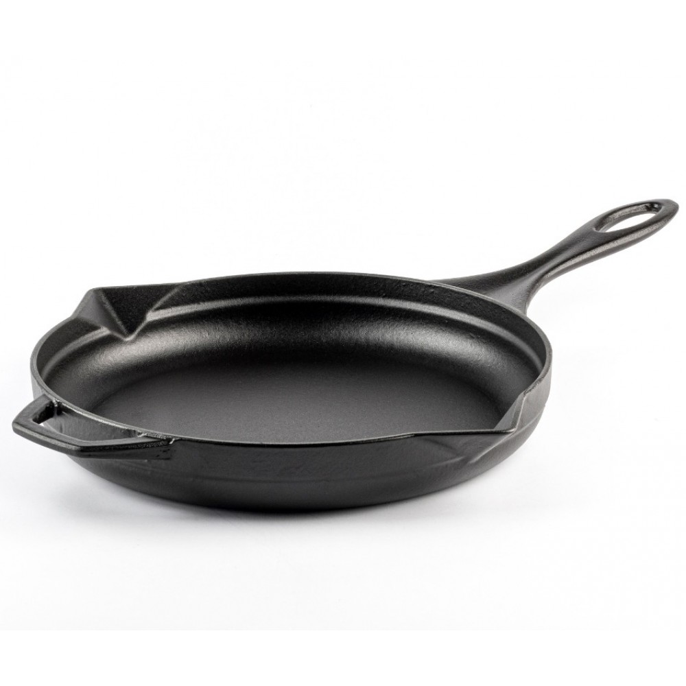 Geëmailleerde gietijzeren pan Hosse, Black Onyx, Ф28cm