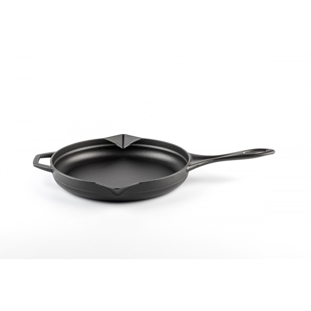 Gietijzer Set uit 3 delen Hosse, Black Onyx | Gietijzeren pan set |  |