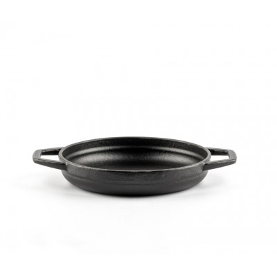Geëmailleerde gietijzeren pan met twee handvatten Hosse, Black Onyx, Ф16cm - Productenvergelijking