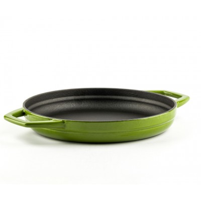 Geëmailleerde gietijzeren pan met twee handvatten Hosse, Bamboo, Ф22cm - Productenvergelijking