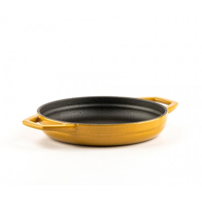 Geëmailleerde gietijzeren pan met twee handvatten Hosse, Dijon, Ф16cm - Productenvergelijking