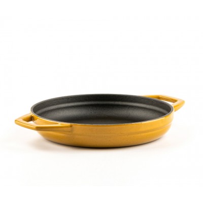 Geëmailleerde gietijzeren pan met twee handvatten Hosse, Dijon, Ф19cm - Productenvergelijking