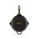 Geëmailleerde grillpan gietijzer Hosse, Black Onyx, Ф24cm | Grillpan gietijzer | Gietijzeren pan |