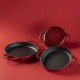 Gietijzer Set uit 2 delen Hosse, Rubin | Gietijzeren pan set |  |