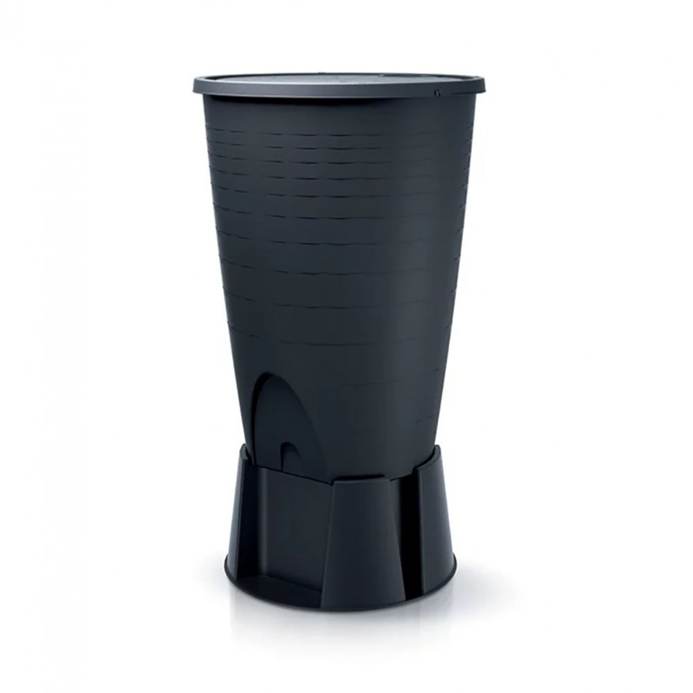 Regenwatertank met basis HydroMoby Peruno Set, 260L, Antraciet