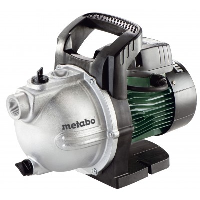 Waterpomp tuin voor schoon water Metabo P 2000 G, 1", vermogen 450 W, debiet 2000 l/u, opvoerhoogte 30 m - Waterpompen