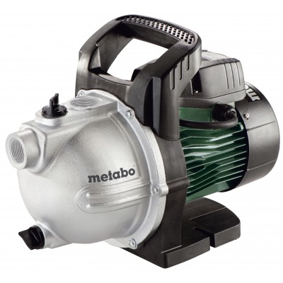 Waterpomp tuin voor schoon water Metabo P 3300 G, vermogen 900 W, 1", debiet 3300 l/u, druk 4,5 bar - Waterpompen
