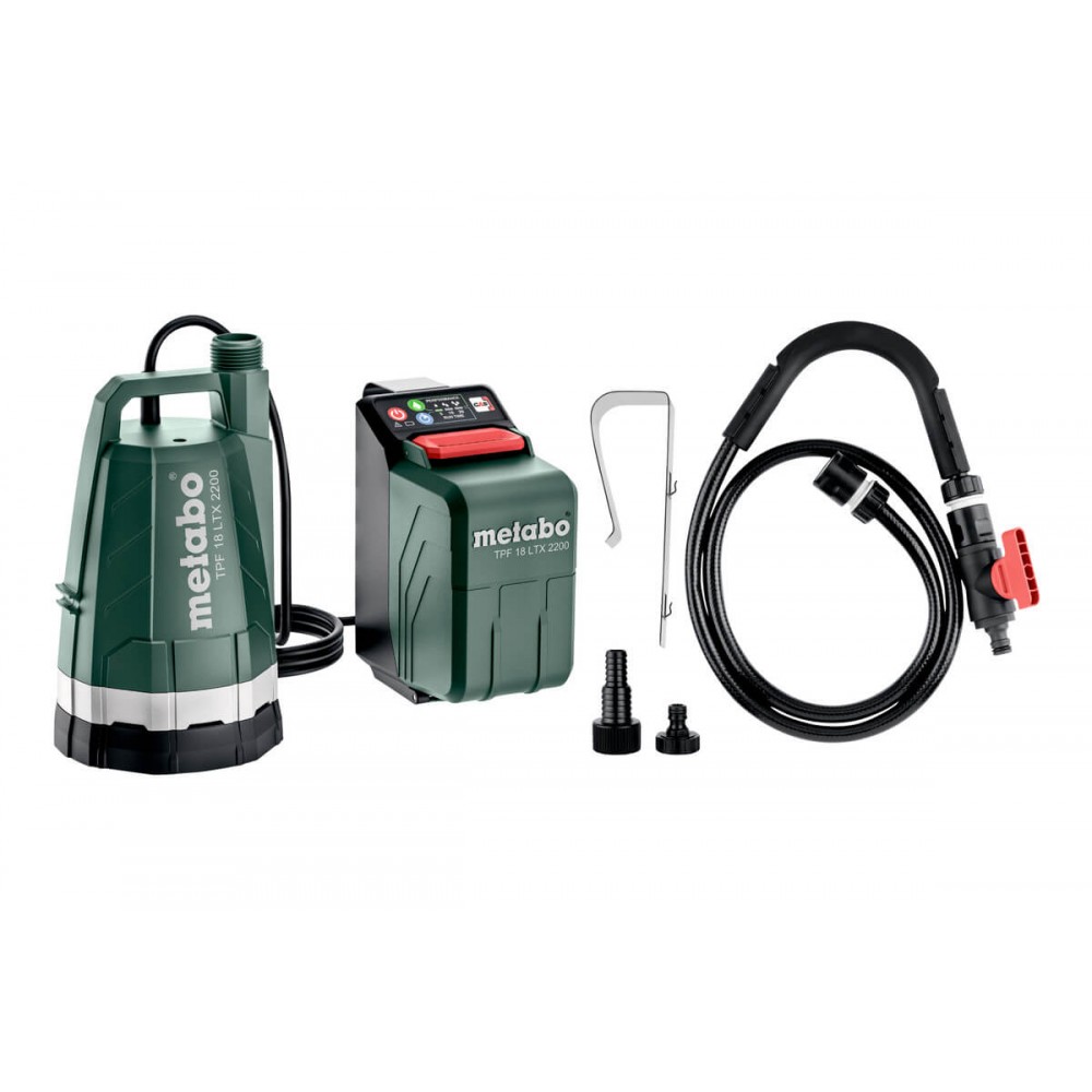 Accu-universele pomp METABO TPF 18 LTX 2200 SOLO, 1
